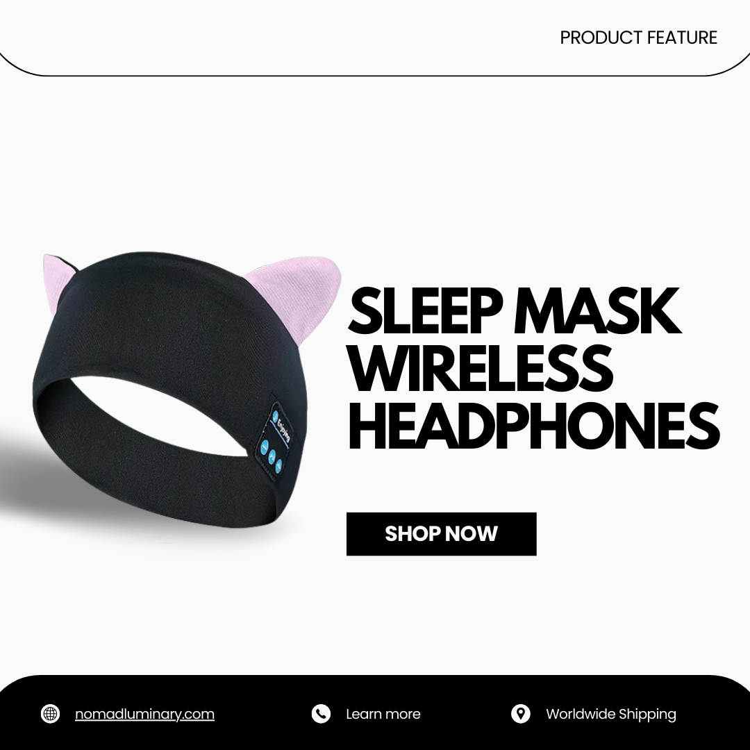 Sleep Mask Wireless Headphones