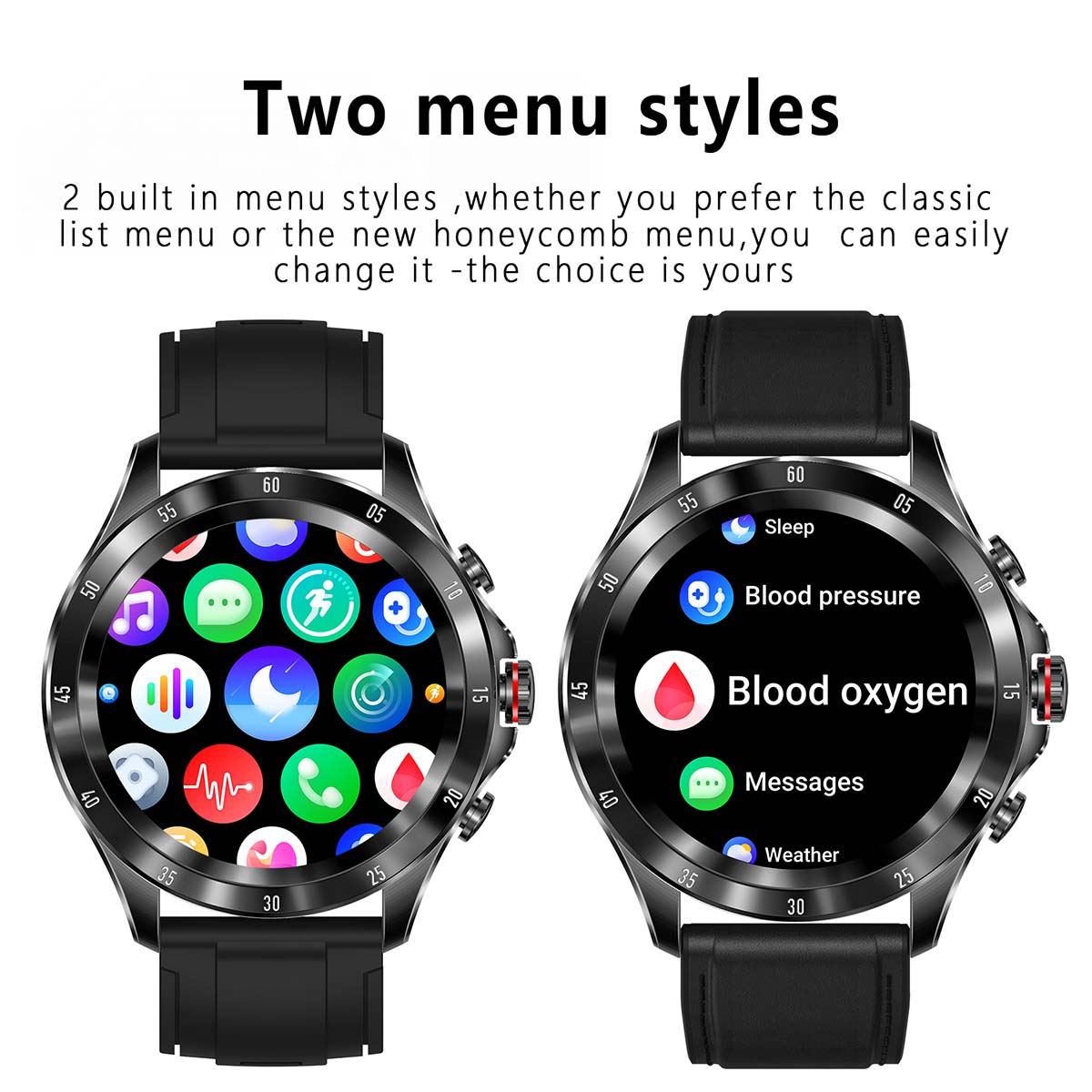 WellnessWrist Men's 1.32” HD Screen